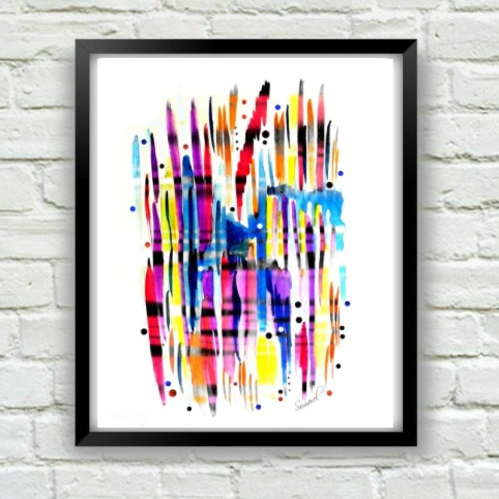 Abstract Art Print by Florida Artist